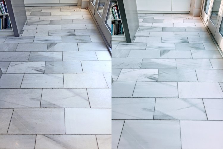 Calacatta Marble floor
