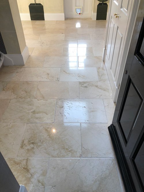 polished limestone