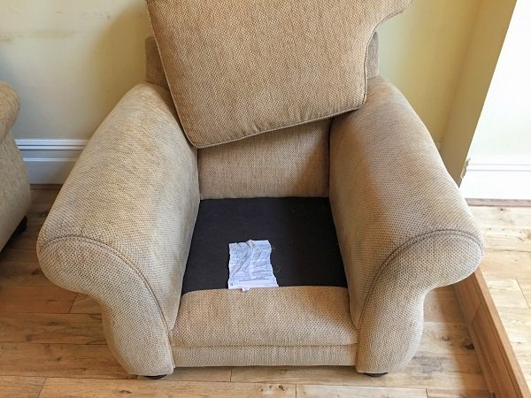 upholstery cleaners Bridgend clean armchair